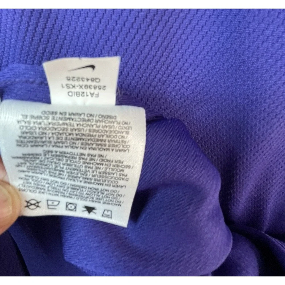 Kansas State Wildcats Mens Nike Dri-Fit Polo Golf‎ Shirt Size Large